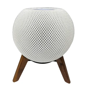 Wooden Tripod Stand Wood Mount Holder for Homepod Home pod Mini | Tripod Holder With Metal Frame,Safe Stable Mount With Black Silicone pad For Apple HomePod Mini Home pod (only stand) Wooden Tripod Stand Wood Mount Holder for Homepod Home pod Mini | Tripod Holder With Metal Frame,Safe Stable Mount With Black Silicone pad For Apple HomePod Mini Home pod (only stand)