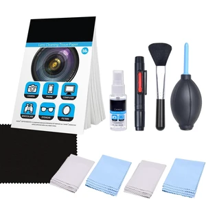 Camera Lens Cleaning Kit - Air Blower, 2in1 Lens Cleaning Pen, Cleaning Brush, Spray Bottle w/Cleaning Solution, Lens Cleaning Paper Tissue (50 Sheets), Microfiber Cleaning Cloths- for Lenses Camera Lens Cleaning Kit - Air Blower, 2in1 Lens Cleaning Pen, Cleaning Brush, Spray Bottle w/Cleaning Solution, Lens Cleaning Paper Tissue (50 Sheets), Microfiber Cleaning Cloths- for Lenses