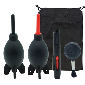 Lens Cleaning Kit Contains Rubber Rocket Air Blower Duster & Cleaning Pen | Equipped with air blowers and double-ended cleaning pen, removes dust & smudges for lenses, telescopes and digital screens Lens Cleaning Kit Contains Rubber Rocket Air Blower Duster & Cleaning Pen | Equipped with air blowers and double-ended cleaning pen, removes dust & smudges for lenses, telescopes and digital screens