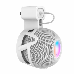 Ouligei Top-Notch Quality Homepod Mini Wall Mount Holder, Homepod Mini Plug Mount with in-Built Cable Management System, No Screws Needed - an Elegant Space Saving Accessory Ouligei Top-Notch Quality Homepod Mini Wall Mount Holder, Homepod Mini Plug Mount with in-Built Cable Management System, No Screws Needed - an Elegant Space Saving Accessory