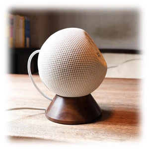 Black Walnut Stand for Apple HomePod Mini,Built-in Cable Management,Desktop Holder Mount for homepod Mini. (HomePod Mini) Black Walnut Stand for Apple HomePod Mini,Built-in Cable Management,Desktop Holder Mount for homepod Mini. (HomePod Mini)
