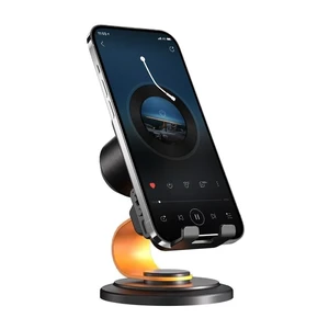 Smart Induction Phone Stand Speaker, Wireless Bluetooth Speaker with 360 Adjustable Holder, Type-C Charging, for iPhone/Android/iPad, Gifts for Men Women Smart Induction Phone Stand Speaker, Wireless Bluetooth Speaker with 360 Adjustable Holder, Type-C Charging, for iPhone/Android/iPad, Gifts for Men Women