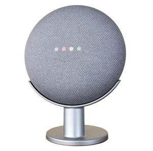 Google Nest Mini & Home Mini Pedestal Stand | Fits Nest Mini 2nd Gen & Home Mini 1st Gen | Silver Google Nest Mini & Home Mini Pedestal Stand | Fits Nest Mini 2nd Gen & Home Mini 1st Gen | Silver