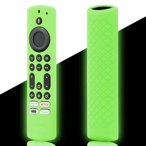6.2 Inch 4K Max 2nd Gen Remote Cover 2023 for Toshiba and Insignia TV Voice Control NS-RCFNA-21, Green Silicone Protective Case Skin Glow in Dark 6.2 Inch 4K Max 2nd Gen Remote Cover 2023 for Toshiba and Insignia TV Voice Control NS-RCFNA-21, Green Silicone Protective Case Skin Glow in Dark