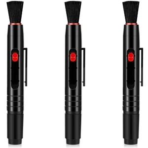 3 Pcs Lens Cleaning Pen Brush for Camera Telescope Optics Screen | Dual-ended Soft Brush Tip, Removes Dust and Fingerprints, for Slr Cameras Binoculars Spotting Scopes Rangefinders Monoculars 3 Pcs Lens Cleaning Pen Brush for Camera Telescope Optics Screen | Dual-ended Soft Brush Tip, Removes Dust and Fingerprints, for Slr Cameras Binoculars Spotting Scopes Rangefinders Monoculars