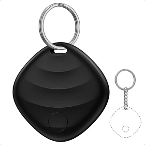 Key Finder, Works with Apple Find My, Bluetooth Tracker, Black 1 Pack | Works with Apple Find My (iOS only), 400ft range, 80dB loud ring, IP67 waterproof smart item locator for keys and wallet. Key Finder, Works with Apple Find My, Bluetooth Tracker, Black 1 Pack | Works with Apple Find My (iOS only), 400ft range, 80dB loud ring, IP67 waterproof smart item locator for keys and wallet.