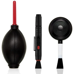 Camera Cleaning Kit Include Cleaning Pen Brush, Blower Brush Dust Cleaner, Air Blaster Blower Lens Cleaning Kit for Camera, SLR, Telescope, Magnifying Glass, Phone Camera Cleaning Kit Include Cleaning Pen Brush, Blower Brush Dust Cleaner, Air Blaster Blower Lens Cleaning Kit for Camera, SLR, Telescope, Magnifying Glass, Phone