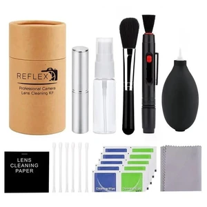 Professional 19 in 1 Camera Cleaning Kit, Camera Lens Cleaning Kit with Lens Pen, Air/Dust Blower, Microfiber Lens Cloth, Sensor Cleaning Swabs, Lens Solution & Handy Storage Container Professional 19 in 1 Camera Cleaning Kit, Camera Lens Cleaning Kit with Lens Pen, Air/Dust Blower, Microfiber Lens Cloth, Sensor Cleaning Swabs, Lens Solution & Handy Storage Container