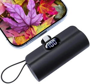 Mini Power Bank,Capsule Power Phone Charger 5500mAh,Portable Charger with Dual USB-C Ports for iPhone17/16/15/15 plus/15 pro/15 pro Max/Android Phone/Samsung/Moto/LG etc (Black) Mini Power Bank,Capsule Power Phone Charger 5500mAh,Portable Charger with Dual USB-C Ports for iPhone17/16/15/15 plus/15 pro/15 pro Max/Android Phone/Samsung/Moto/LG etc (Black)