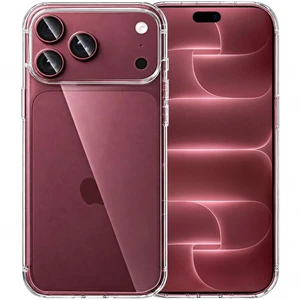 for iPhone 18 Pro Max Case / 17 Pro Max Case Clear Soft TPU Cover | Transparent Shockproof Protective Flexible Slim Phone Case Bumper for iPhone 18 Pro Max Case / 17 Pro Max Case Clear Soft TPU Cover | Transparent Shockproof Protective Flexible Slim Phone Case Bumper