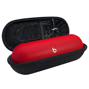 Hard Carrying Case for Beats Pill 2024 Bluetooth Speaker,Shockproof Protective Travel Case with Foam Padding and Mesh Pocket for New Beats Pill Accessories,Black Hard Carrying Case for Beats Pill 2024 Bluetooth Speaker,Shockproof Protective Travel Case with Foam Padding and Mesh Pocket for New Beats Pill Accessories,Black
