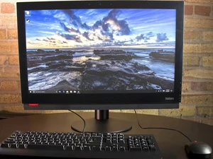 Lenovo ThinkCentre M910z 10NR000PUS All-in-One Computer - Intel Core i7 i7-7700 3.60 GHz - 16 GB DDR4 SDRAM - 512 GB SSD - 23.8" 1920 x 1080 Touchscreen - Windows 11 Pro 64-bit / Office 2019 Lenovo ThinkCentre M910z 10NR000PUS All-in-One Computer - Intel Core i7 i7-7700 3.60 GHz - 16 GB DDR4 SDRAM - 512 GB SSD - 23.8" 1920 x 1080 Touchscreen - Windows 11 Pro 64-bit / Office 2019
