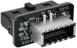 Motherboard 19 Pin to Type E Adapter USB 3.0 3.2 Gen 2 Vertical Converter Internal Expansion Socket 10Gbps Type C Receptacle Port Extension Board for PC Desktop Computer Chassis Front Panel Setu Motherboard 19 Pin to Type E Adapter USB 3.0 3.2 Gen 2 Vertical Converter Internal Expansion Socket 10Gbps Type C Receptacle Port Extension Board for PC Desktop Computer Chassis Front Panel Setu