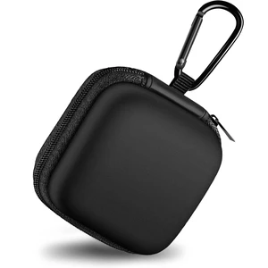 Square Earbud Case Portable Hard EVA Storage Bag Mobile Phone Cable Accessories Organizer Pouch with Carabiner Clip Zipper Carrying Holder Tech for Wired Wireless Earphone Earbud SD Memory Card Square Earbud Case Portable Hard EVA Storage Bag Mobile Phone Cable Accessories Organizer Pouch with Carabiner Clip Zipper Carrying Holder Tech for Wired Wireless Earphone Earbud SD Memory Card
