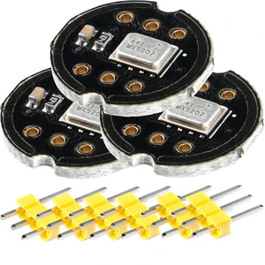 3-Pack INMP441 MEMS Omnidirectional Microphone, I2S Digital Audio Interface Module (24-Bit) for ESP32 & IoT Voice Projects 3-Pack INMP441 MEMS Omnidirectional Microphone, I2S Digital Audio Interface Module (24-Bit) for ESP32 & IoT Voice Projects