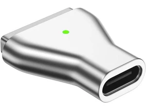 USB-C Female to Magnetic 2 (T-Tip) Adapter, 100W PD Fast Charging Converter for MacBook Pro & Air (2012-2015/2017) - Requires 20V PD Charger USB-C Female to Magnetic 2 (T-Tip) Adapter, 100W PD Fast Charging Converter for MacBook Pro & Air (2012-2015/2017) - Requires 20V PD Charger