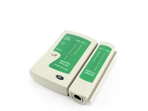 RJ45/RJ11 Network Cable Tester (Continuity Checking ONLY), LAN Ethernet Wire Tester for Cat5/Cat6 & Telephone Lines (9V Battery NOT Included) RJ45/RJ11 Network Cable Tester (Continuity Checking ONLY), LAN Ethernet Wire Tester for Cat5/Cat6 & Telephone Lines (9V Battery NOT Included)