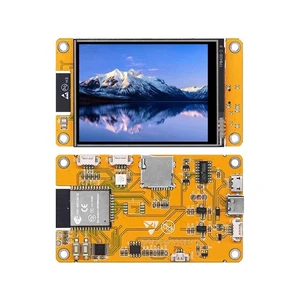 ESP32 Smart Display Development Board 2.8 Inch TFT LCD Color Touch Screen WiFi Bluetooth Dual Core 240MHz MCU SPI UART SDIO Acrylic Shell Module for Smart Home Automation Remote Data Collection IoT ESP32 Smart Display Development Board 2.8 Inch TFT LCD Color Touch Screen WiFi Bluetooth Dual Core 240MHz MCU SPI UART SDIO Acrylic Shell Module for Smart Home Automation Remote Data Collection IoT