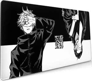 XXL Extended Gaming Mouse Pad (35.4 x 15.7 Inch), Japanese Anime Aesthetic Desk Mat with Stitched Edges, Non-Slip Rubber Base XXL Extended Gaming Mouse Pad (35.4 x 15.7 Inch), Japanese Anime Aesthetic Desk Mat with Stitched Edges, Non-Slip Rubber Base