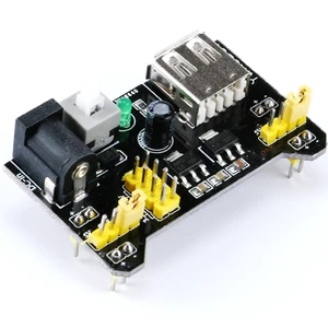 MB102 Prototype Solderless Breadboard Power Supply Module DC 6.5V 12V to 3.3V 5V Step Down Voltage Regulator USB Adapter Converter Circuit Board for DIY Electronics Maker Project Testing 5 Pack MB102 Prototype Solderless Breadboard Power Supply Module DC 6.5V 12V to 3.3V 5V Step Down Voltage Regulator USB Adapter Converter Circuit Board for DIY Electronics Maker Project Testing 5 Pack