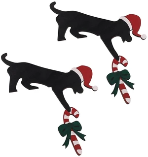 Christmas Door Corner Sign (Reversible Left/Right), Wooden Door Frame Topper Holiday Ornament for Home Decor (Includes Safe Mounting Tape) Christmas Door Corner Sign (Reversible Left/Right), Wooden Door Frame Topper Holiday Ornament for Home Decor (Includes Safe Mounting Tape)