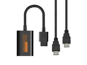 N64/SNES/GameCube to HDMI Adapter Converter, Plug & Play HD TV Link Cable for Retro Nintendo Consoles (DOES NOT Upscale Quality!) N64/SNES/GameCube to HDMI Adapter Converter, Plug & Play HD TV Link Cable for Retro Nintendo Consoles (DOES NOT Upscale Quality!)