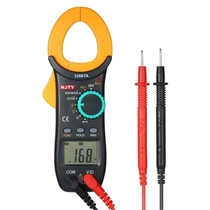 Digital Clamp Meter (Measures AC CURRENT ONLY!), Auto-Ranging Multimeter with NCV / Measures AC/DC Voltage & Resistance (Warning: NO DC Current!) Digital Clamp Meter (Measures AC CURRENT ONLY!), Auto-Ranging Multimeter with NCV / Measures AC/DC Voltage & Resistance (Warning: NO DC Current!)