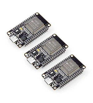 SP32 Development Board, Type-C Dual Core WiFi + Bluetooth Dual Mode IoT Microcontroller Module, ESP-WROOM-32 Chip, 3-Pack SP32 Development Board, Type-C Dual Core WiFi + Bluetooth Dual Mode IoT Microcontroller Module, ESP-WROOM-32 Chip, 3-Pack