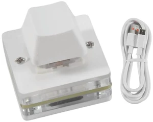 1-Key Programmable Macro Pad - USB Wired Custom Shortcut Keyboard, Mechanical Switch, RGB Backlit, Onboard Memory, Plug & Play 1-Key Programmable Macro Pad - USB Wired Custom Shortcut Keyboard, Mechanical Switch, RGB Backlit, Onboard Memory, Plug & Play