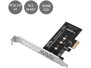 NVMe M2 SSD to PCIe 3.0 2.0 1.0 x1 Host Controller Expansion Card NGFF M Key AHCI 2280 2260 2242 2230 Solid State Drive Adapter For Desktop PC Storage Expansion Upgrade With Low Profile Bracket NVMe M2 SSD to PCIe 3.0 2.0 1.0 x1 Host Controller Expansion Card NGFF M Key AHCI 2280 2260 2242 2230 Solid State Drive Adapter For Desktop PC Storage Expansion Upgrade With Low Profile Bracket