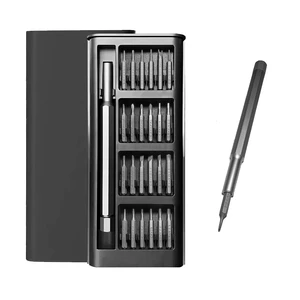 24-in-1 Precision Screwdriver Set - Magnetic Mini Repair Tool Kit, High-Hardness Bits with Aluminum Handle, for PC & Electronics DIY 24-in-1 Precision Screwdriver Set - Magnetic Mini Repair Tool Kit, High-Hardness Bits with Aluminum Handle, for PC & Electronics DIY