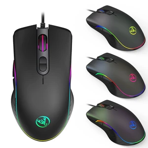 Wired RGB Gaming Mouse, Ergonomic Optical USB Mouse with 6400 DPI Sensor, 7 Programmable Macro Buttons & Dynamic Chroma Backlight for PC, Laptop, Gamer Workstation Wired RGB Gaming Mouse, Ergonomic Optical USB Mouse with 6400 DPI Sensor, 7 Programmable Macro Buttons & Dynamic Chroma Backlight for PC, Laptop, Gamer Workstation