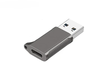 USB-A Male to USB-C Female Adapter (USB 3.2 Gen 2), Double-Sided 10Gbps High-Speed Data Sync & Fast Charging Type-C Converter with Headset Audio Support, Aluminum Dongle (1-Pack) USB-A Male to USB-C Female Adapter (USB 3.2 Gen 2), Double-Sided 10Gbps High-Speed Data Sync & Fast Charging Type-C Converter with Headset Audio Support, Aluminum Dongle (1-Pack)