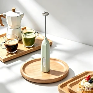 Handheld Electric Milk Frother & Matcha Whisk, 14,000 RPM High-Speed Motor, Food-Grade 304 Stainless Steel Drink Mixer for Creamy Lattes, Cappuccino & Protein Shakes Handheld Electric Milk Frother & Matcha Whisk, 14,000 RPM High-Speed Motor, Food-Grade 304 Stainless Steel Drink Mixer for Creamy Lattes, Cappuccino & Protein Shakes