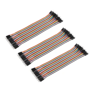 120Pcs Male to Male Dupont Cable Line 40P 21CM Dupont Color Wire Breadboard Wire Adapter Cable 20CM 2.54 Tinned Terminal Separable 1.4mm Copper 10 Colors for DIY Electronics PCB Projects 120Pcs Male to Male Dupont Cable Line 40P 21CM Dupont Color Wire Breadboard Wire Adapter Cable 20CM 2.54 Tinned Terminal Separable 1.4mm Copper 10 Colors for DIY Electronics PCB Projects