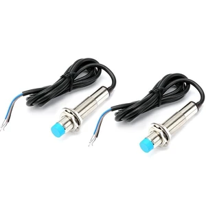 LJ12A3-4-Z/BX M12 Inductive Proximity Sensor Switch NPN NO 3-Wire Output DC6-36V 4mm Detection Distance Less Than 300mA Load Current with Compact 12mm Diameter for Industrial Automation 2PCS LJ12A3-4-Z/BX M12 Inductive Proximity Sensor Switch NPN NO 3-Wire Output DC6-36V 4mm Detection Distance Less Than 300mA Load Current with Compact 12mm Diameter for Industrial Automation 2PCS