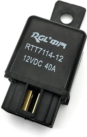 2PCS Automotive Relay 40A DC12V/24V 4Pin Single Normally Open with 6.5mm Fixed Hole Matched 4Pin Socket for Car & Truck Passenger Car Engineering Vehicle High-Power Circuit Control 2PCS Automotive Relay 40A DC12V/24V 4Pin Single Normally Open with 6.5mm Fixed Hole Matched 4Pin Socket for Car & Truck Passenger Car Engineering Vehicle High-Power Circuit Control