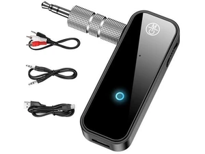Bluetooth 5.0 Adapter 3.5mm Jack Aux Dongle 2-in-1 Wireless Transmitter Receiver with RCA & AUX TX and RX Modes for Wireless Audio Headphones TV Car Home Stereo Travel Flight and Gym Use Bluetooth 5.0 Adapter 3.5mm Jack Aux Dongle 2-in-1 Wireless Transmitter Receiver with RCA & AUX TX and RX Modes for Wireless Audio Headphones TV Car Home Stereo Travel Flight and Gym Use