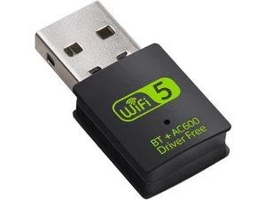 USB WiFi Bluetooth Adapter 600Mbps Dual Band 2.4/5GHz Wireless Network External Receiver Mini Dongle for PC Laptop Desktop IEEE 802.11a/b/g/n/ac Bluetooth 4.2 Dual Antennas AP Mode for Windows USB WiFi Bluetooth Adapter 600Mbps Dual Band 2.4/5GHz Wireless Network External Receiver Mini Dongle for PC Laptop Desktop IEEE 802.11a/b/g/n/ac Bluetooth 4.2 Dual Antennas AP Mode for Windows