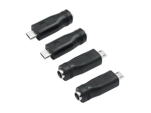 DC 5.5mm x 2.1mm to Micro USB Adapter DC 5521 Female Input to Micro USB Male Output Power Connector for 5V Device Power or Charging No Data Transfer Compact Portable Plug 4Pcs DC 5.5mm x 2.1mm to Micro USB Adapter DC 5521 Female Input to Micro USB Male Output Power Connector for 5V Device Power or Charging No Data Transfer Compact Portable Plug 4Pcs
