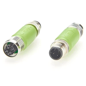 IP67 M12 D-Code 4-Pin Male to X-Code 8-Pin Female Industrial Ethernet Adapter Cat5e Shielded Inline Connector 100Mbps for PROFINET EtherNet/IP EtherCAT Modbus TCP 1PCS IP67 M12 D-Code 4-Pin Male to X-Code 8-Pin Female Industrial Ethernet Adapter Cat5e Shielded Inline Connector 100Mbps for PROFINET EtherNet/IP EtherCAT Modbus TCP 1PCS