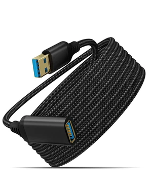 USB 3.0 Extension Cable Type A Male to Female 10ft/3M Braided Nylon USB Extender Cord 5Gbps Data Transfer Charging Plug and Play for Windows MacBook Linux Laptop Printer Camera 1 Pack USB 3.0 Extension Cable Type A Male to Female 10ft/3M Braided Nylon USB Extender Cord 5Gbps Data Transfer Charging Plug and Play for Windows MacBook Linux Laptop Printer Camera 1 Pack