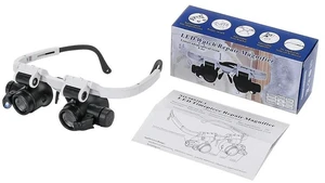 9892H 8X/15X/23X LED Headband Magnifier Telescopic Magnifying Glasses for Jeweler Watchmaker Reading Loupes Eyewear Magnifying Glass Head Mounted Loupe Glasses with Light 9892H 8X/15X/23X LED Headband Magnifier Telescopic Magnifying Glasses for Jeweler Watchmaker Reading Loupes Eyewear Magnifying Glass Head Mounted Loupe Glasses with Light