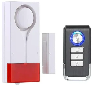 Magnetic Door and Window Open Alarm with Remote Control Magnetic Sensor Chime Anti Theft Home Security DIY Protection Door Window Contact Alarm Magnetic Door and Window Open Alarm with Remote Control Magnetic Sensor Chime Anti Theft Home Security DIY Protection Door Window Contact Alarm