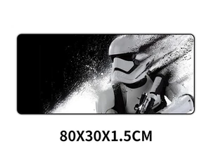 XXL Gaming Mouse Pad Large Computer Mousepad Smooth Low-Friction Cloth Surface Non-Slip Rubber Desk Mat for Full-Sized Keyboard Optical and Trackball Mice Gaming and Office Work 80x30cm XXL Gaming Mouse Pad Large Computer Mousepad Smooth Low-Friction Cloth Surface Non-Slip Rubber Desk Mat for Full-Sized Keyboard Optical and Trackball Mice Gaming and Office Work 80x30cm