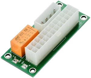 Dual Power Supply Adapter and Daisy Chain Connector 4-Pin Molex to 24-Pin ATX Power Connector Mining Rig Secondary PSU Turn-On Synchronizer Board Plug-and-Play Power Distribution 7.00 x 3.00 cm 1 PCS Dual Power Supply Adapter and Daisy Chain Connector 4-Pin Molex to 24-Pin ATX Power Connector Mining Rig Secondary PSU Turn-On Synchronizer Board Plug-and-Play Power Distribution 7.00 x 3.00 cm 1 PCS