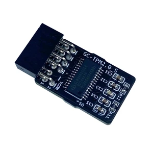 TPM 2.0 Encryption Security Module 12-Pin LPC Motherboard Security Card with SLB9665 TPM IC Compatible with Windows 11 and GIGABYTE Motherboards GC-TPM 2.0-S Compatible 23 x 14 x 6 mm TPM 2.0 Encryption Security Module 12-Pin LPC Motherboard Security Card with SLB9665 TPM IC Compatible with Windows 11 and GIGABYTE Motherboards GC-TPM 2.0-S Compatible 23 x 14 x 6 mm
