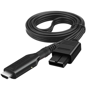 Analog RGB to HDMI Converter Adapter Cable 1080P/720P HD Audio Video Output Plug and Play Digital HDMI Display Link with Included USB Power Cable for HDTV Monitors & Projectors Analog RGB to HDMI Converter Adapter Cable 1080P/720P HD Audio Video Output Plug and Play Digital HDMI Display Link with Included USB Power Cable for HDTV Monitors & Projectors