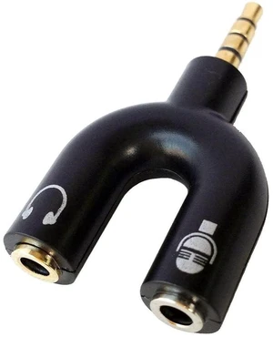 3.5mm TRRS Male to Dual 3.5mm TRS Female Headset Splitter Adapter Combo Audio Jack Converter for Separate Headphone and Mono Microphone Ports on PC Laptop 1 Pack 3.5mm TRRS Male to Dual 3.5mm TRS Female Headset Splitter Adapter Combo Audio Jack Converter for Separate Headphone and Mono Microphone Ports on PC Laptop 1 Pack