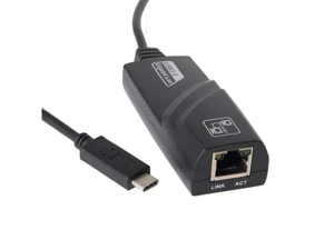 USB-C to RJ45 Ethernet Adapter USB 3.1 Network Adapter Gigabit LAN Card 10/100/1000Mbps USB-C Male to RJ45 Female External for Desktop Notebook PC Wake-on-LAN Green Ethernet IEEE 802.3AZ USB-C to RJ45 Ethernet Adapter USB 3.1 Network Adapter Gigabit LAN Card 10/100/1000Mbps USB-C Male to RJ45 Female External for Desktop Notebook PC Wake-on-LAN Green Ethernet IEEE 802.3AZ